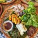 FERMENTED SHRIMP PASTE TOFU  VERMICELLI PLATTER -  Bún Đậu Mắm Tôm