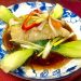 CHILEAN SEA BASS STEAMED WITH GINGER & SCALLION - Cô Sea Bass Hép Hành Gừng